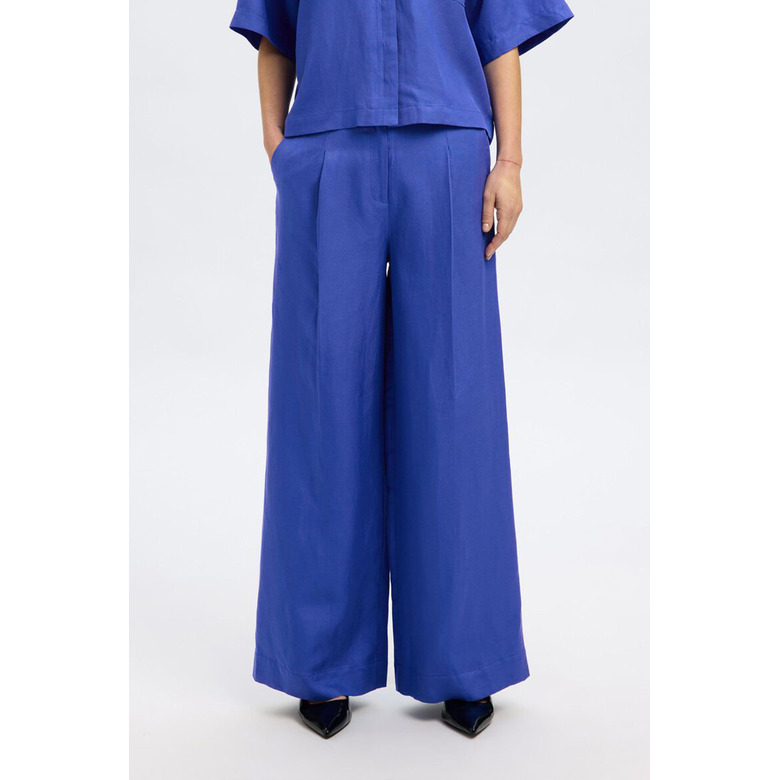 Selected Femme broek blauw 2