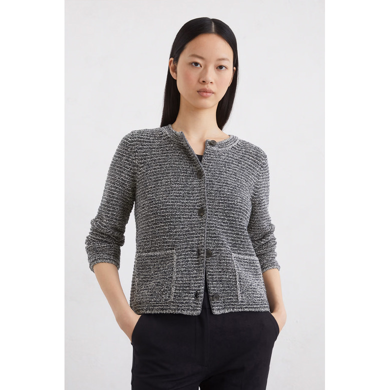 Marc O'polo cardigan blauw 2