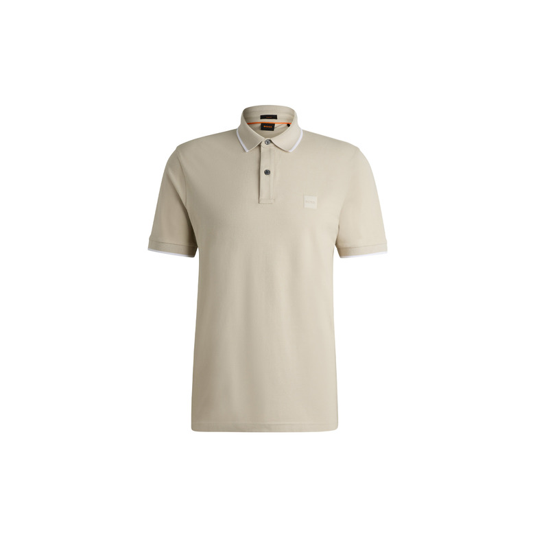 Boss polo lightbrown