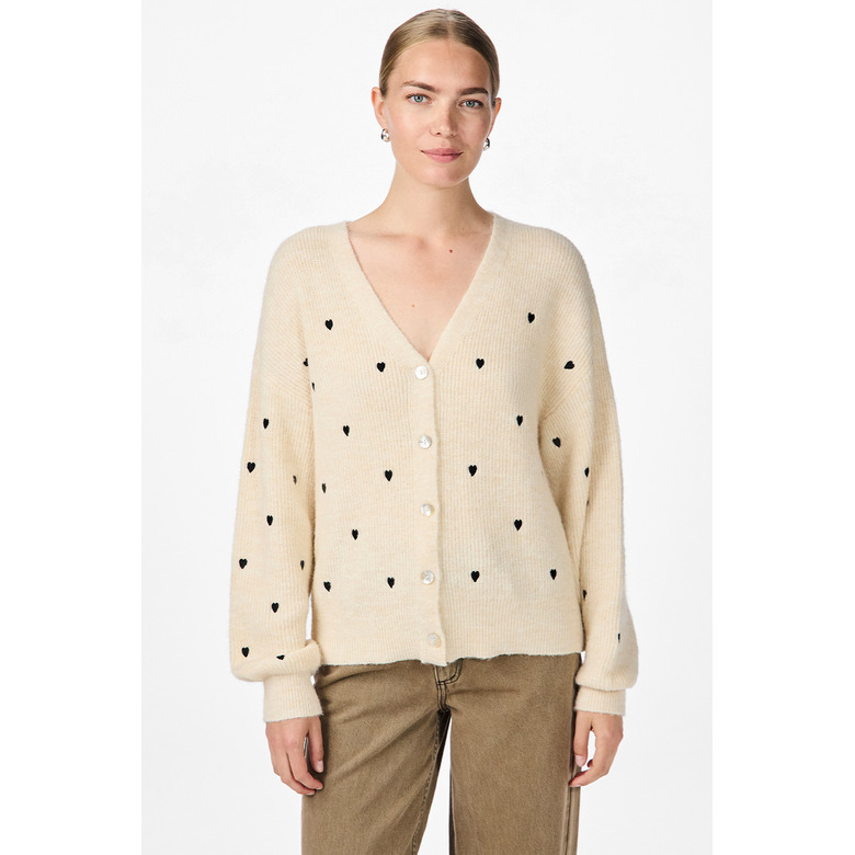 Y.a.s strickjacke ecru 2