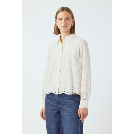 Y.a.s bluse weiss