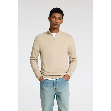 Selected Homme strickjacke beige