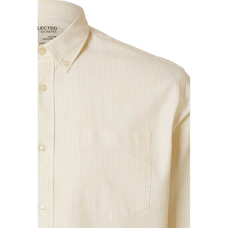 Selected Homme chemise jaune 3
