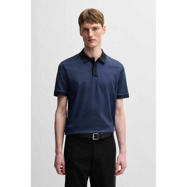 Boss polo blue 2