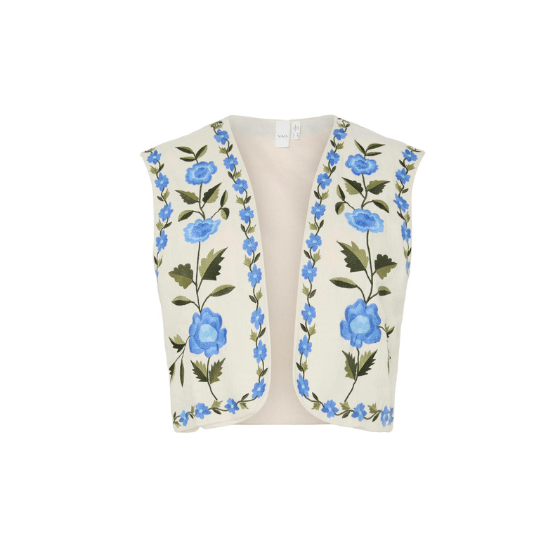 Y.a.s gilet wit