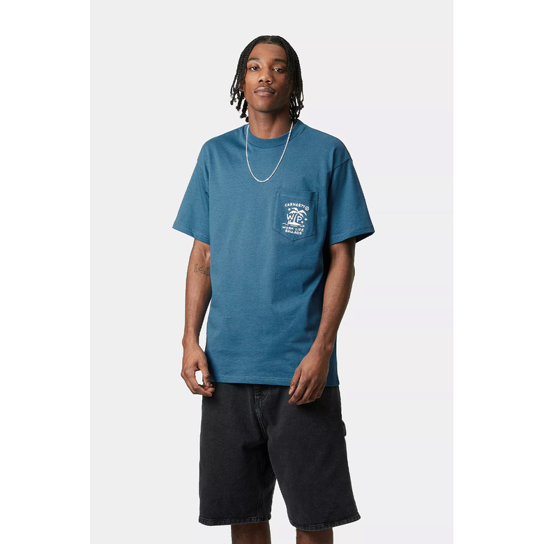 Carhartt Wip t-shirts blue 2