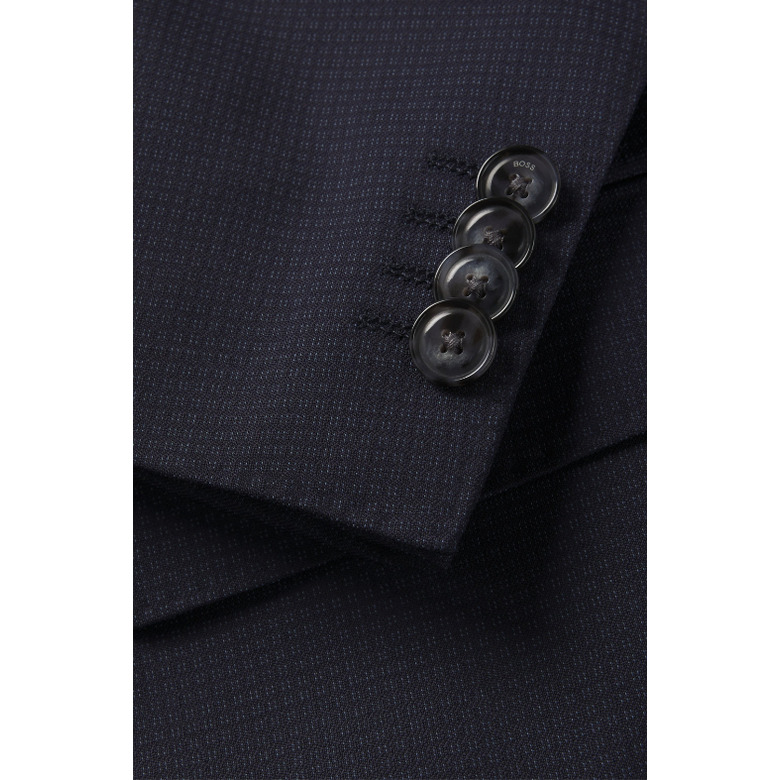 Boss anzug blau 2