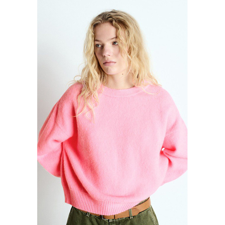 American Vintage pull rose 2