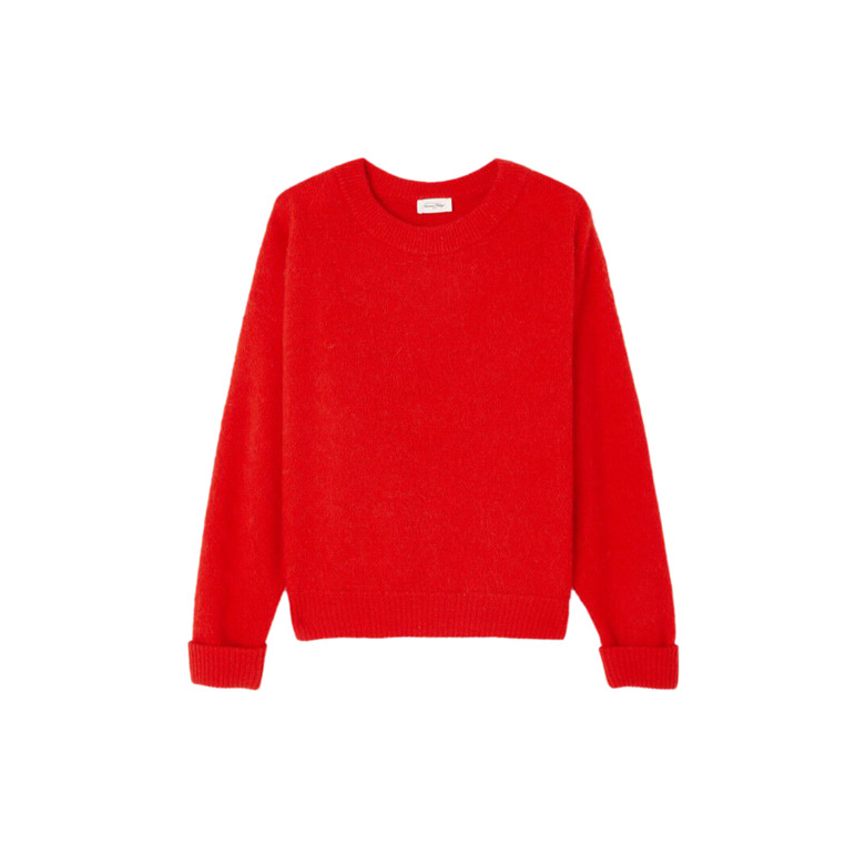 American Vintage trui rood