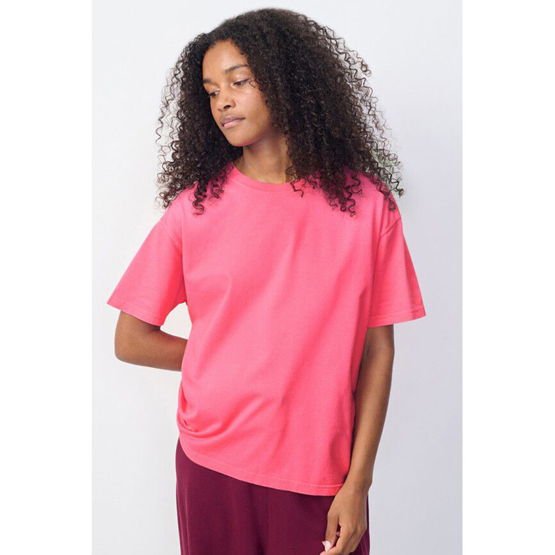 American Vintage t-shirt rose 2
