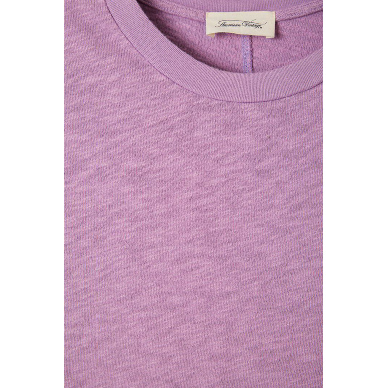 American Vintage t-shirt violett 2