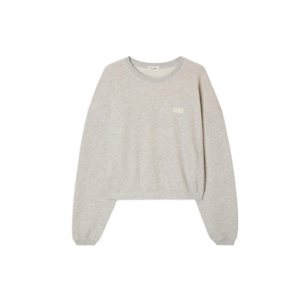 American Vintage sweater grijs