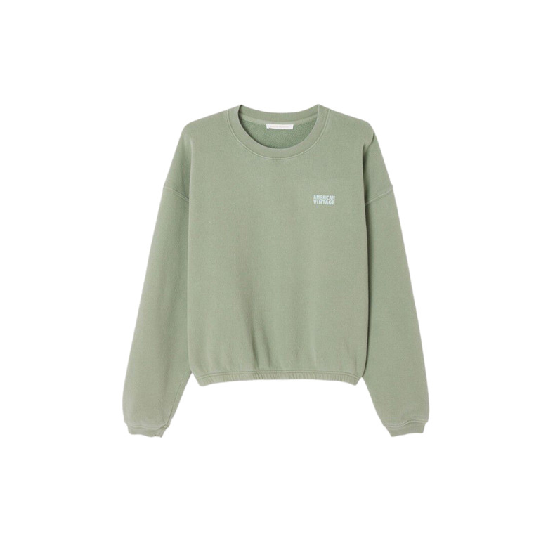 American Vintage sweater groen