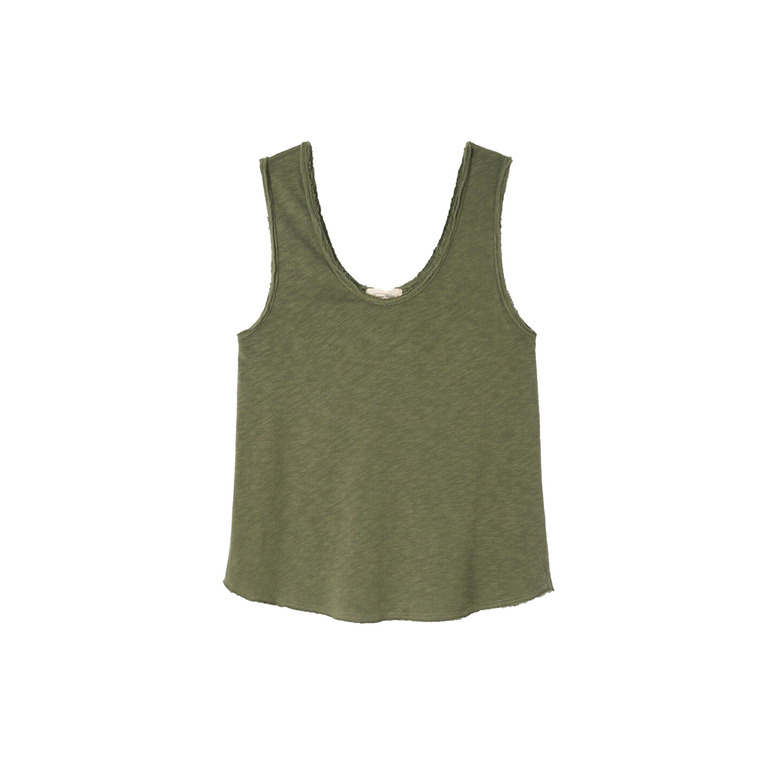 American Vintage topje groen