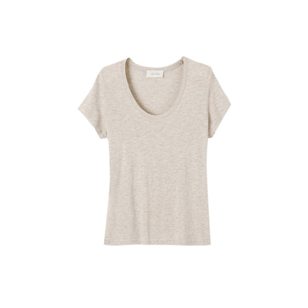American Vintage t-shirt beige