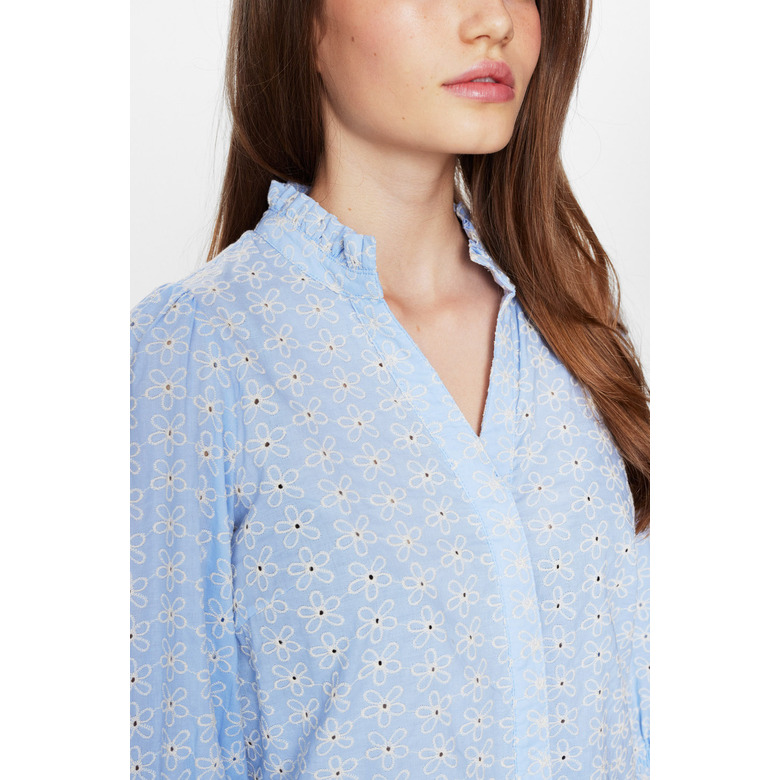 Numph blouse blue 2