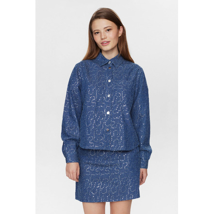 Numph blouse blauw