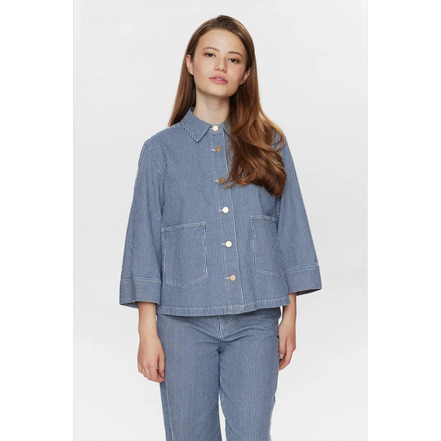 Numph blouse blauw
