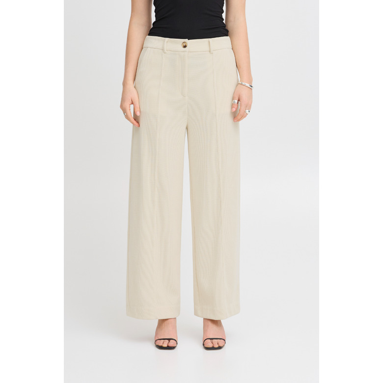 Ichi trousers ecru 2