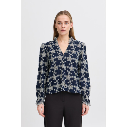 Ichi blouse blue