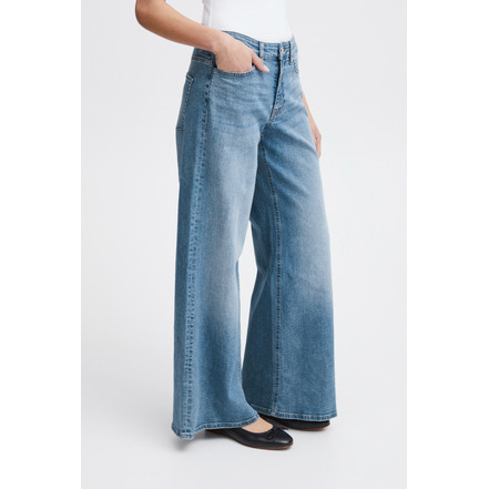 Ichi trousers licht blauw