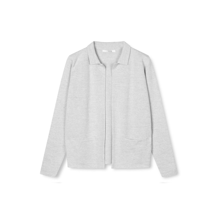 Sibin Linnebjerg cardigan grijs 1