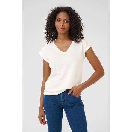 Kaffe t-shirt weiss