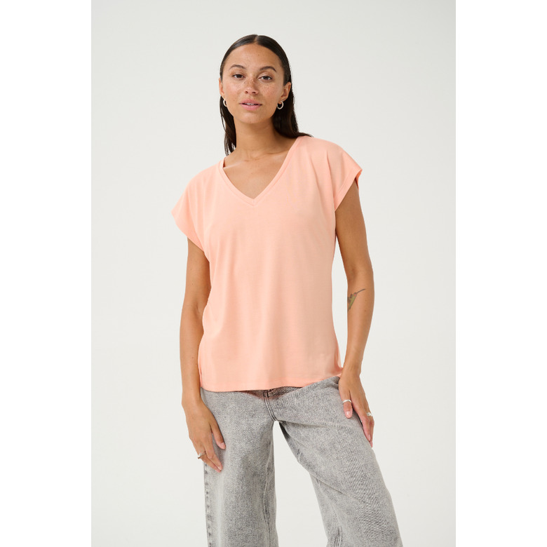 Kaffe t-shirts orange 2