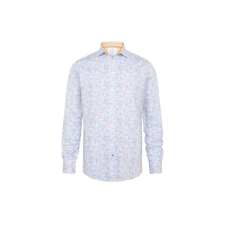A Fish Named Fred shirt blue