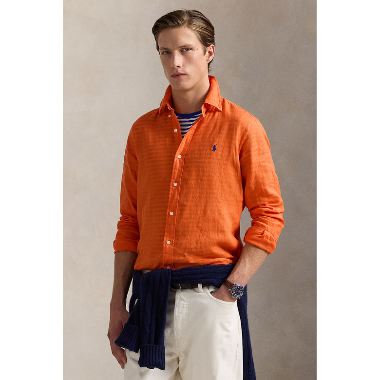 Ralph Lauren hemd oranje 2