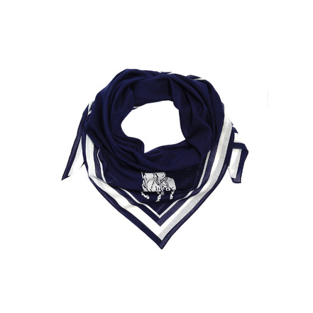Ralph Lauren echarpe bleu