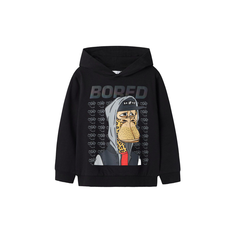 Name It Jongens hoodie black