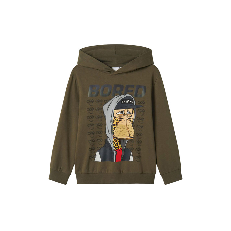 Name It Jongens hoodie green 1