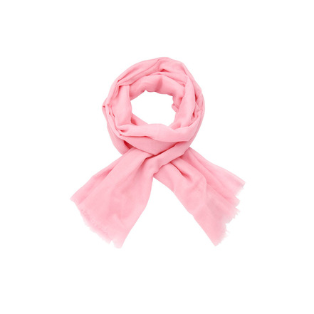 Les Cordes echarpe rose
