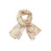 Les Cordes echarpe beige 1