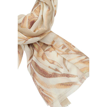 Les Cordes echarpe beige