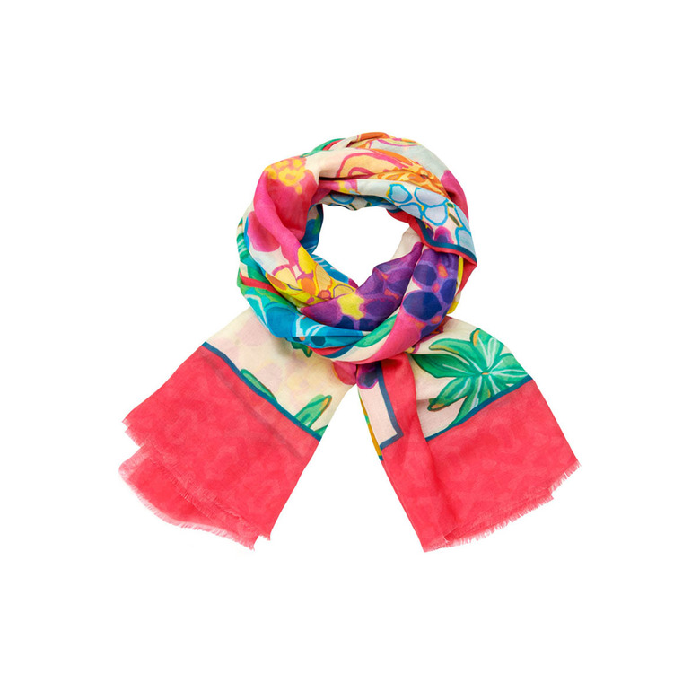 Les Cordes echarpe multicolor