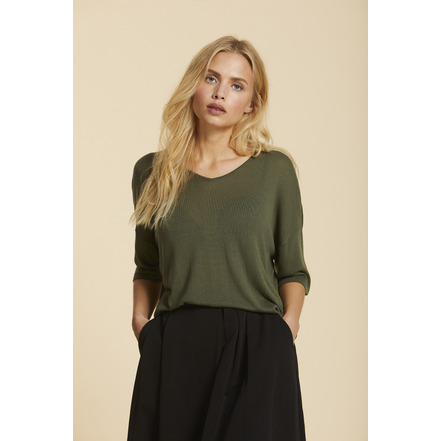 Sibin Linnebjerg t-shirt groen