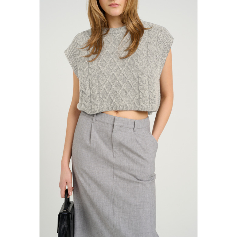 Gestuz sweater grey 2