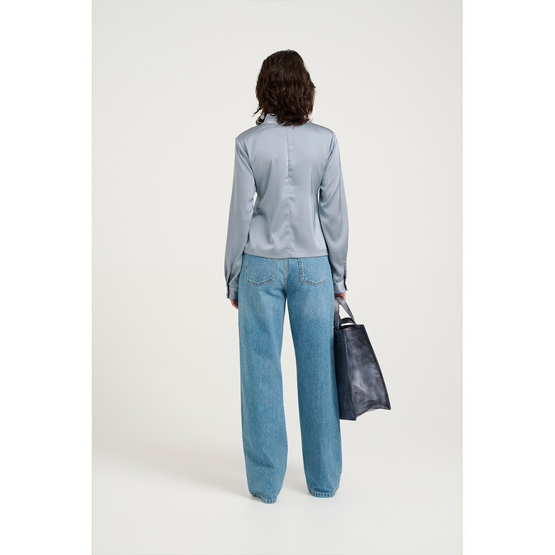 Gestuz blouse grijs 3