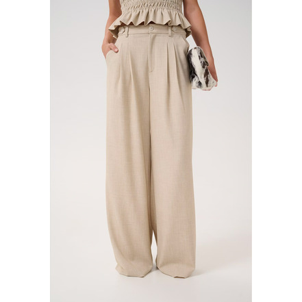 Gestuz trousers lightbrown