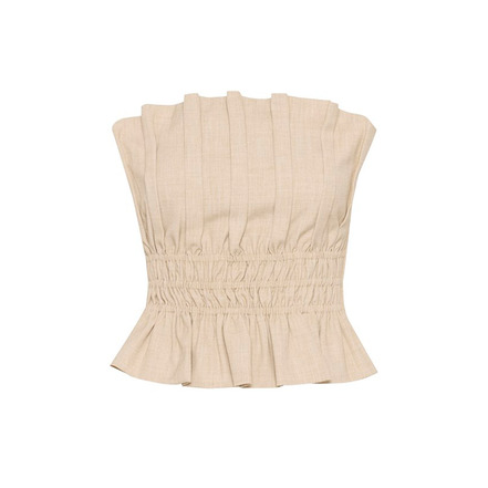 Gestuz top lightbrown