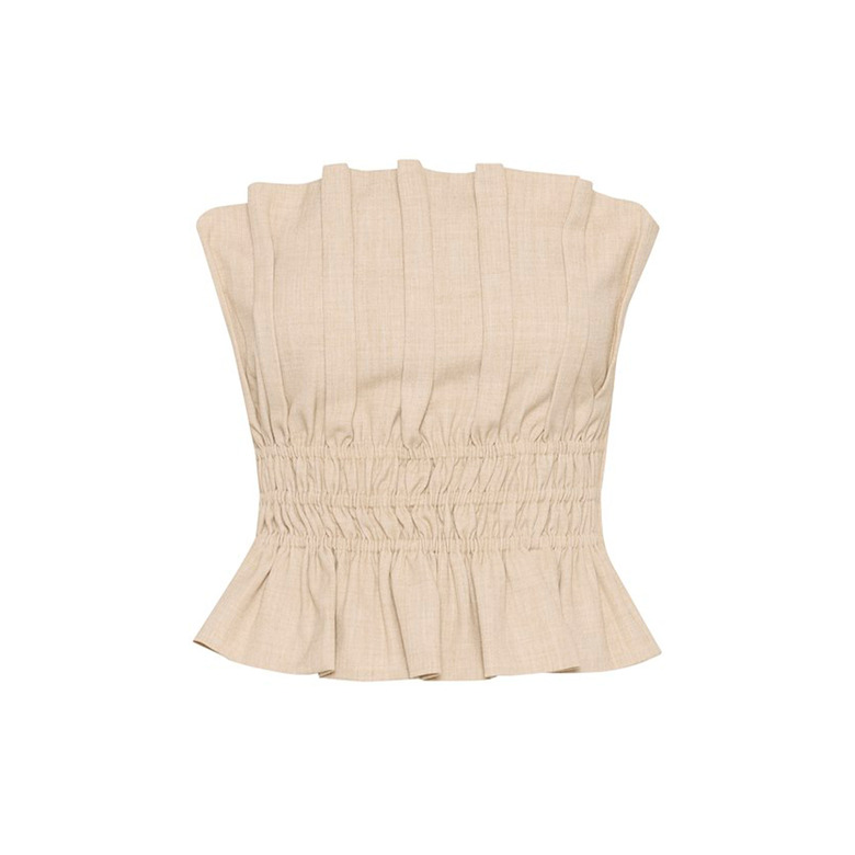 Gestuz top lightbrown