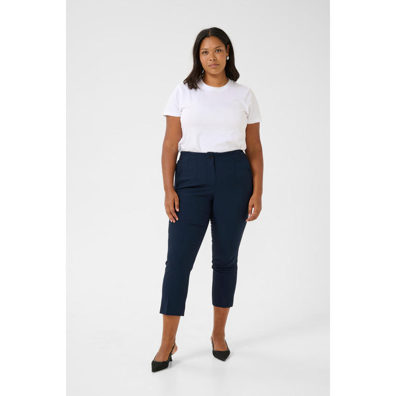Kaffe Curve broek blauw 2