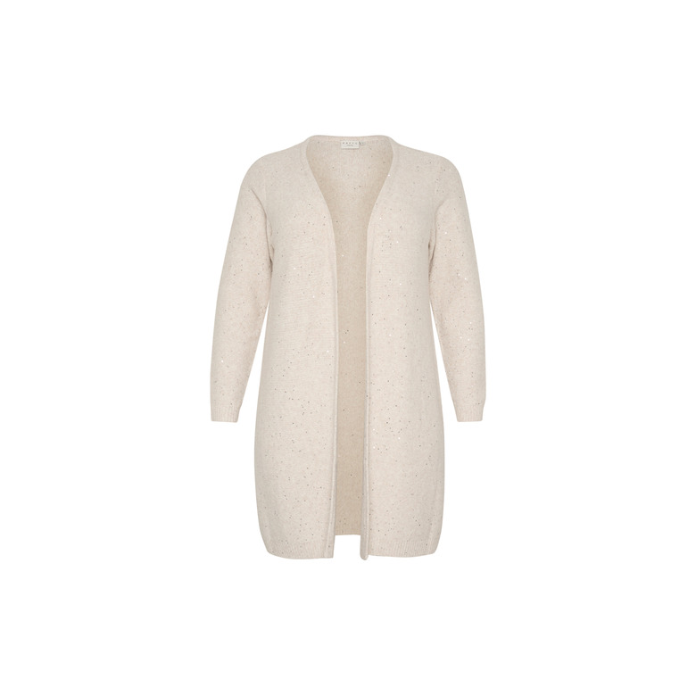 Kaffe Curve cardigan beige 1