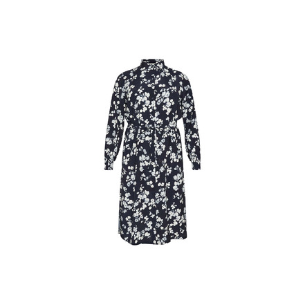 Kaffe Curve jurk blauw