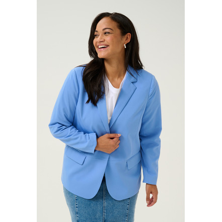 Kaffe Curve blazer blauw