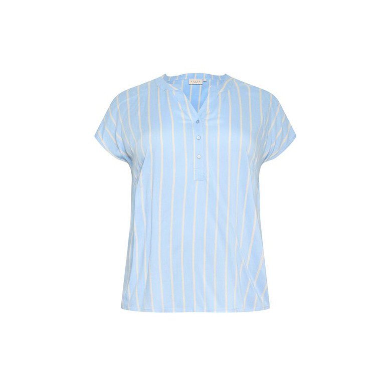 Kaffe Curve blouse blauw 1