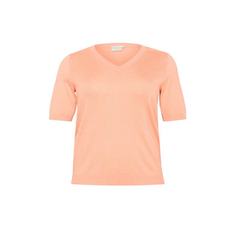 Kaffe Curve trui oranje