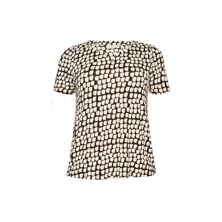 Kaffe Curve blouse zwart
